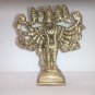 PANCHMUKHI HANUMAN / FIVE FACE BAJRANG BALI BRASS STANDING STATUE RELIGIOUS EDH