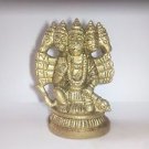 Pachmukhi sitting hanuman Hindu Monkey God Panchmukhi Hanuman Brass Statue