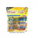 FLAIR XTRA SPARKLE GLITTER GEL 10 COLOR PEN SET WITH FREE WORLDWIDE SHIPPING
