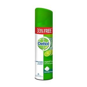 Dettol Shaving Foam Original Fresh - 200g Free Shipping