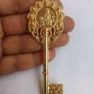 KUBER KUNJI GOLD PLATED KUBERA GOD OF IMMENSE WEALTH & PROSPERITY ENERGIZED+SHIP