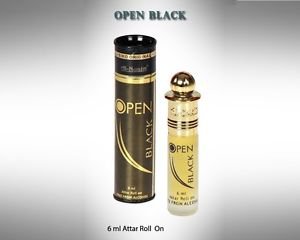 Al Nuaim White Open Black 6ml Attar Perfume Oil Alcohol Free Natural Free Ship