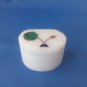 Jewelry box Floral White Marble inlay work 2"x1.5x1 trinket box Free Shipping $$