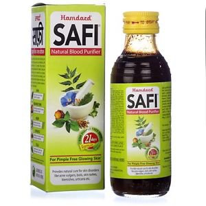 Hamdard Safi Syrup 200ML Herbal Blood Purifier & Best Remedy For Acne Treatment
