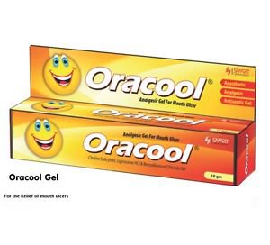 Smart Oracool For pain in mounth ulcers 2x10gm free shipping