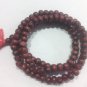8 mm Red Sandalwood Mala / Necklace / Prayer Beads Free Shipping