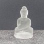 3 New Beautiful Glass Made Blessing Buddha Statue Sculpture Rare Statue