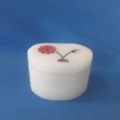 Whie Marble Inlay Work Jewelry box  2"x1.5x1 Inch Size Free Shipp1