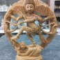 Natraja Shiva Natraj wood Carving Hindu God Dancing Rare Nataraj Statue Art deco