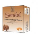 60gm Sandal Incense Cones Sticks Pure NaturaI Dhoop India Religious Temple Pooja