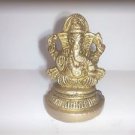 Small Brass Lord Ganesha Statue Home Decor Religious India Art Idols Sculpture