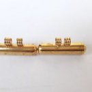 5 x Spiritual Taweez Brass Hollow Charm Locket SIZE 1 Inch Length 1.25CM Width