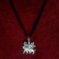 Mata Maa Ambe Amba Durga Sherawali Pendant With 18" inch black thread Free Shipp