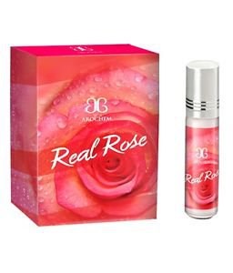 Arochem REAL ROSE UniSex Oriental Attar Concentrated Arabian Perfume Oil 6ml