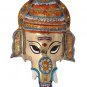 10" Hanging Ganesh Brass Made Colorful Finish Statue Sculpture For Home decor