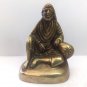 SAI BABA IDOL IN SOLID BRASS HINDU RELIGION SCLUPTURE DECOR GIFT FIGURINE