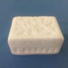 3"x2x1.5inch White Marble Carving work Rectangle Shape jewelry box,trinket box