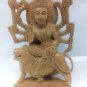 8" Rare Hindu Goddess Maa Durga Statue wooden Maa Mata (Ambe)  Free Shippng $