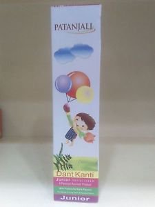 Baba Ramdev 2x Dant Kanti Junior Herbal Tooth Paste Free Shipping