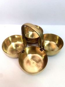 Kankavati medium Brass Handicraft Hindu Religious for Pooja Home Free Shipping