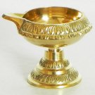 2X Brass Kuber Diya Oil lamp Hindu Puja Christmas Light Gift Navratra NAVRATRI