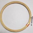 12 inch Hoop Ring Wooden Cross Stitch Machine Embroidery Sewing Needlework Quilt