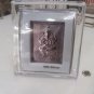 SILVER FINISH BLESSING GANESH WHITE METAL SILVER PLATED CAR STATUE IDOL + SHIPP1