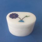 Super White Marble inlay work jewelry box,trinket box for store your jewelry