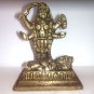 Small Brass Goddess Maa Kaali,Maa Kali Shiva Alter  Meditation Durga idol+ Shipp