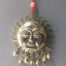 3.5'' Metal Sun Statue with hanging bells Vastu Surya Home Decor Free Shipping