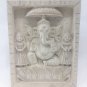 10x8" Inch Sevan Wood Hand Carved Hanging Ganesh Siddhi and Riddhi Home Decore