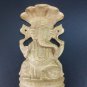 6" Wooden sheshnag Ganesh Statue Elephant Hindu Lord India Ganpati+Free Ship