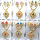 Indian Pendant Fashion Jewelry wholesale 6 pieces box 9 inch Pendants Gifting