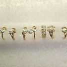 Indian Fashion Ring Gold Plated Ethnic Women Ring All Sizes Mixed Rings Lot