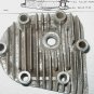 BRIGGS & STRATTON ENGINE Model 6, ALUMINUM CYLINDER HEAD   210068