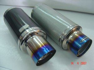 AROSPEED CARBON EXHAUST MYR 800.00