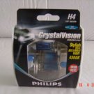 PHILIPS HALOGEN BULB CRYSTAL VISION H1 / H3 / H4 MYR 400