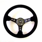 Fabric/Leather Steering Wheel (with Real Carbon Horn Ring) MYR 1000