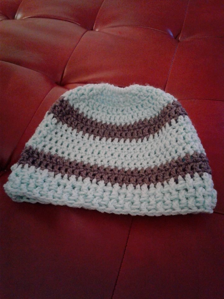 Messy Bun Beanie