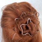 copper bun holder hair clip hair slide gift for women