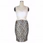 Spaghetti Strap Strapless Dresses with Rivet Plus Size Cut Out Patchwork Zipper Sundress WB009020