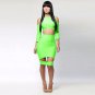 Sexy Women Midi Dress Long Sleeves Off Shoulder Hollow Out Dress Fashion Lady Dresses W373711D