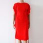 Spring Summer Noble O-neck short Batwing Sleeve solid color Casual Women Mini sexy W203289C