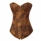 Fashion Women Sexy Leopard Printed Overbust Corset  W580861