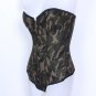 Fashion Army Green Camouflage Hot Selling Overbust Corsets W580885