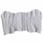 Women White Lace Up Steampunk Corset Sexy Bustier Corset Zipper Overbust Slim Strapless W580881B