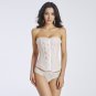 Overbust Corset Women Sexy Strapless Bandage Ribbon Fashion Ladies Corselet Waist Trainer W46244