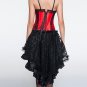 Women Underdress Skirts High Quality Black Zipper Asymmetrical Ladies Lace Floral Petticoat W46153