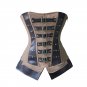 Gothic Steampumk Corset Waist Control Underbust Waist Trainer Slimming Strapless Shaper W46222