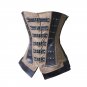 Gothic Steampumk Corset Waist Control Underbust Waist Trainer Slimming Strapless Shaper W46222